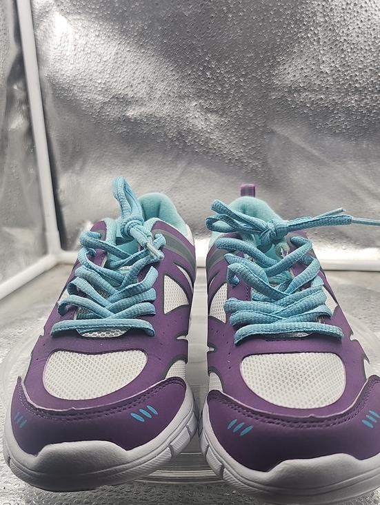 Girl With Curves Shoes - W Purple And White Shoe Sz 6.5​